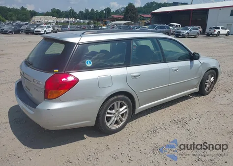 2005 Subaru Legacy 2.5I from USA, damaged, VIN 4S3BP616457348294